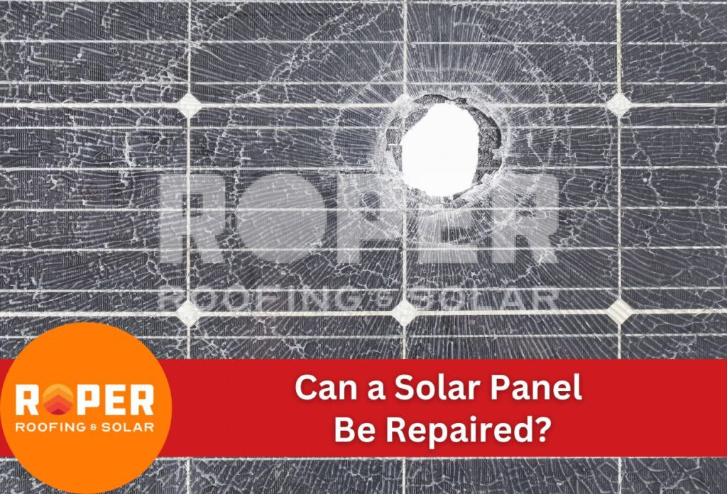 Can a Solar Panel Be Repaired
