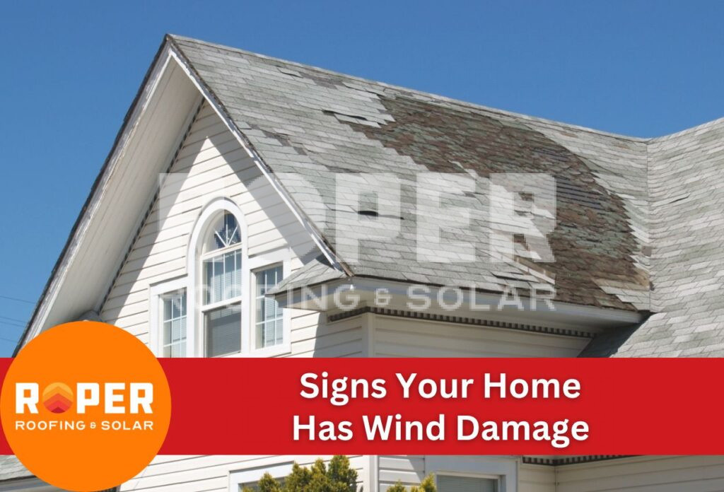 Signs Your Home Has Wind Damage
