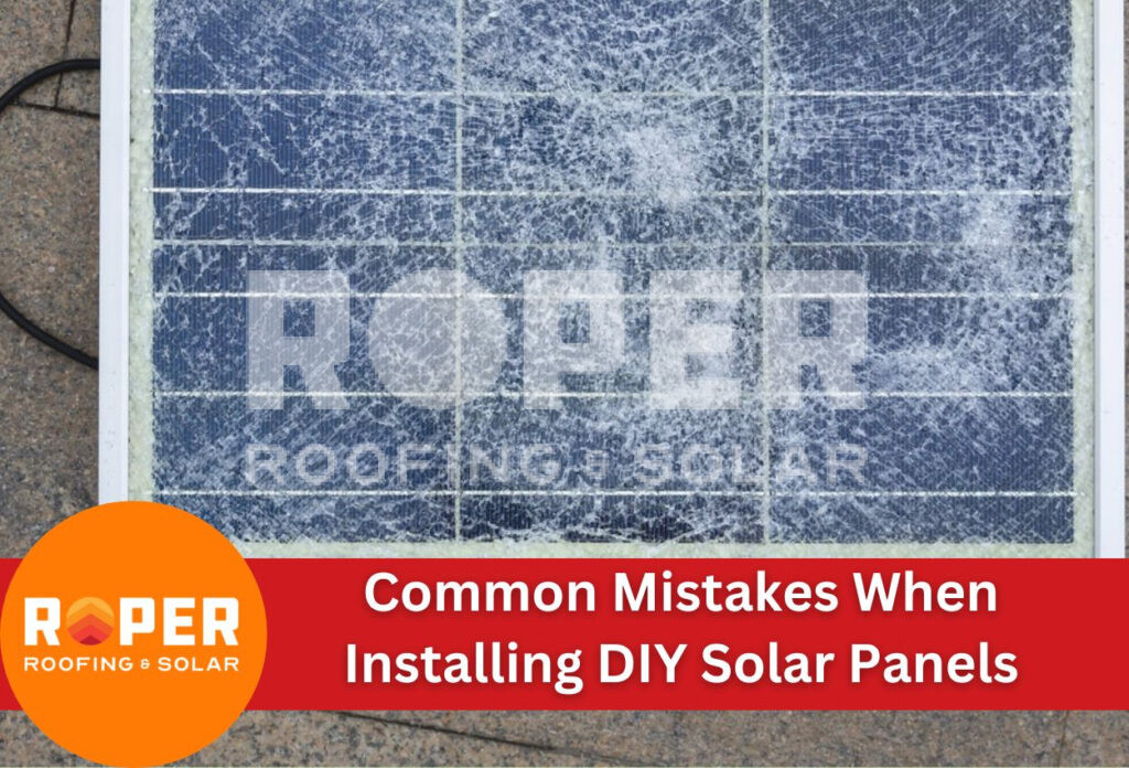 Common Mistakes When Installing DIY Solar Panels