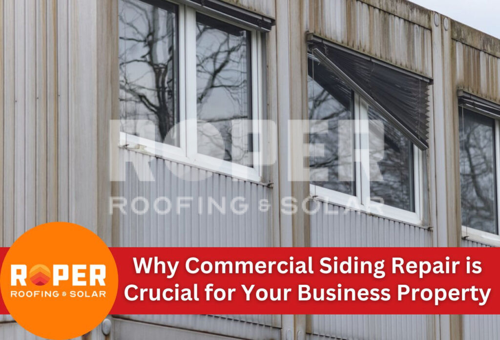Why Commercial Siding Repair is Crucial for Your Business Property