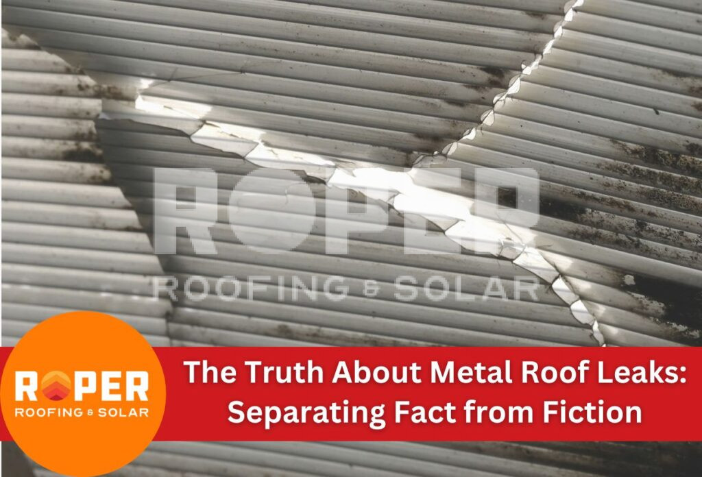 The Truth About Metal Roof Leaks