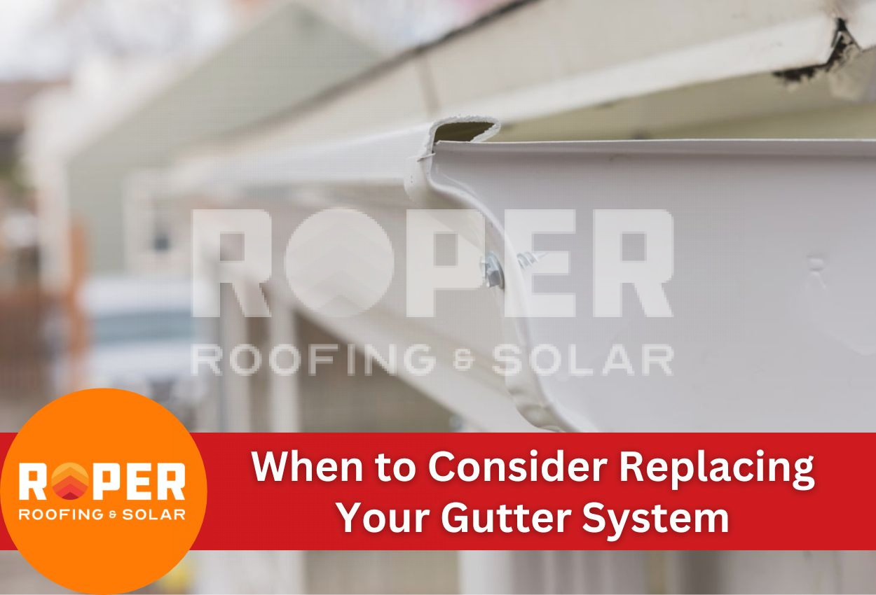 When to Consider Replacing Your Gutter System