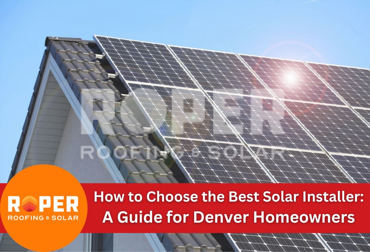 How to Choose the Best Solar Installer Denver