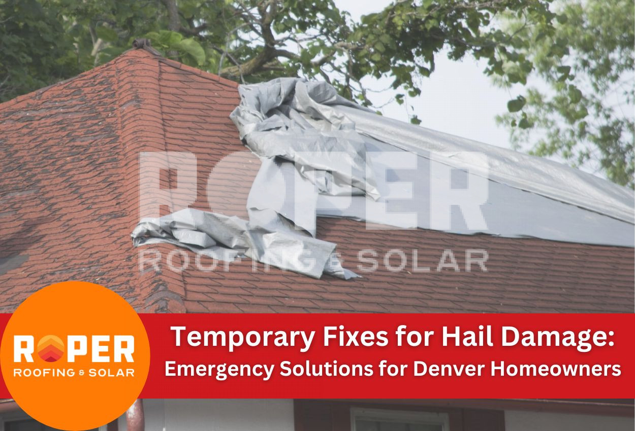 Temporary Fixes for Hail Damage