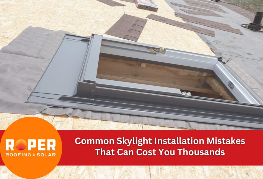 Common Skylight Installation Mistakes That Can Cost You Thousands