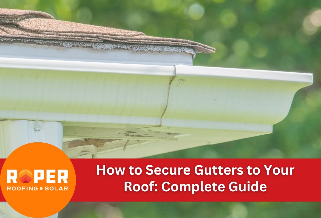 How to Secure Gutters to Your Roof: Complete Guide