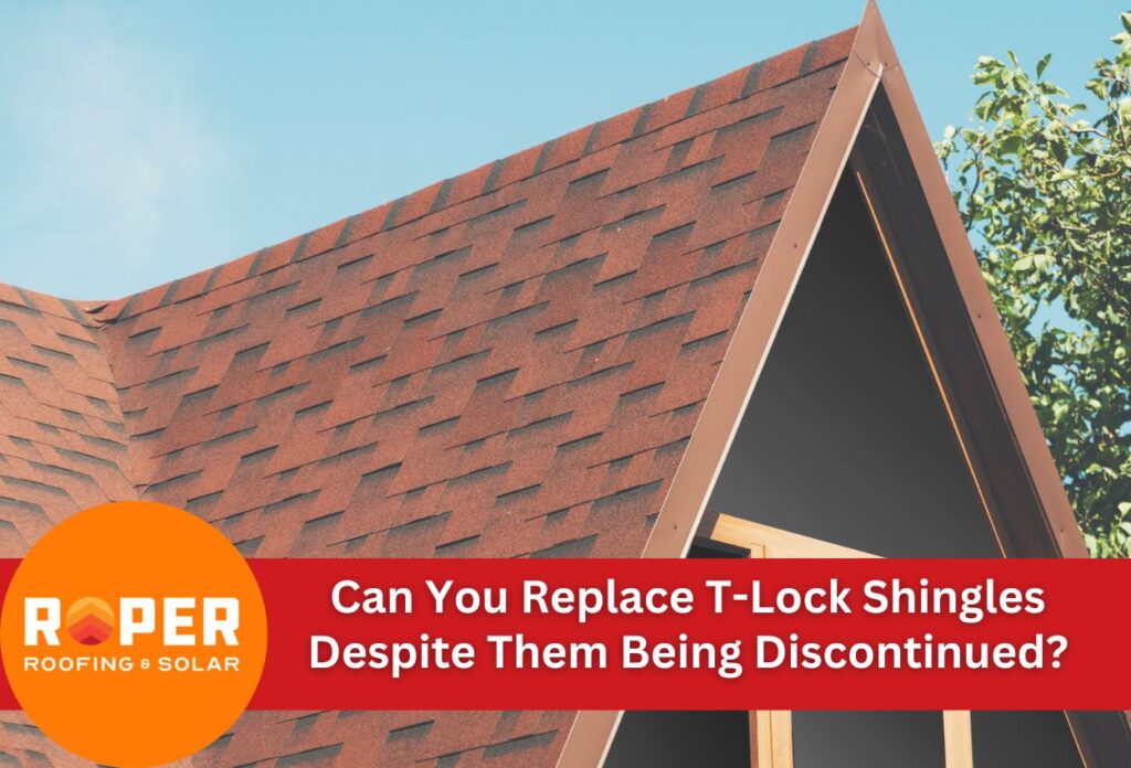 Can Replace T-Lock Shingles Despite Them Being Discontinued
