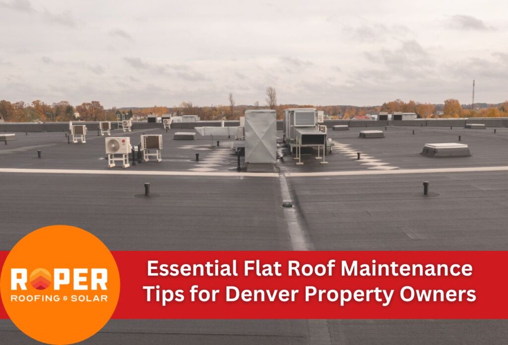 Essential Flat Roof Maintenance Tips for Denver Property Owners