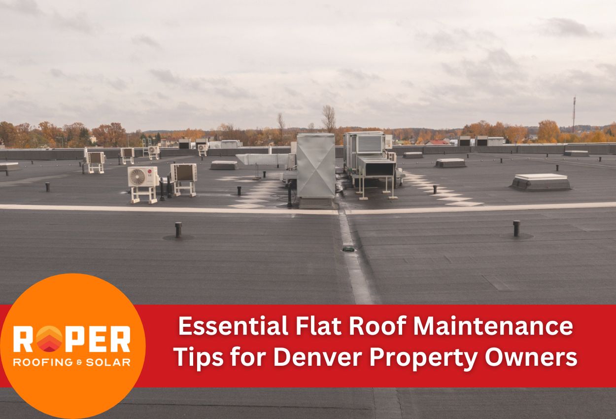 Essential Flat Roof Maintenance Tips for Denver Property Owners