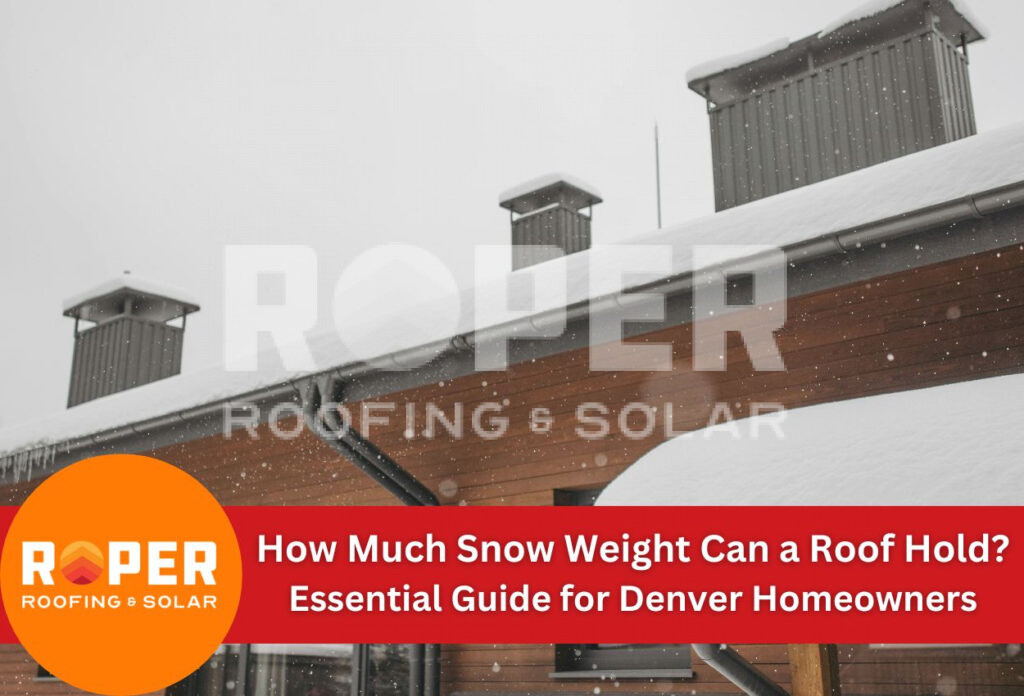 How Much Snow Weight Can a Roof Hold